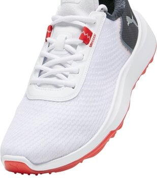 Férfi golfcipők Puma Fusion Crush Sport Spikeless Golf Shoes White 43 - 2