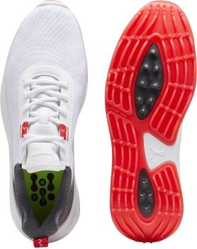 Férfi golfcipők Puma Fusion Crush Sport Spikeless Golf Shoes White 43 - 4
