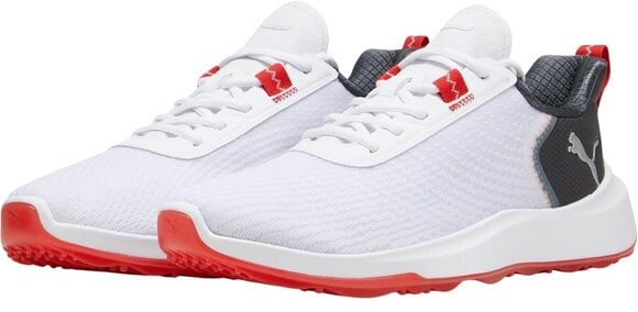 Heren golfschoenen Puma Fusion Crush Sport Spikeless Golf Shoes White 44,5 - 3
