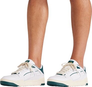 Pantofi de golf pentru bărbați Puma Slipstream G Spikeless Golf Shoes White 44 - 5
