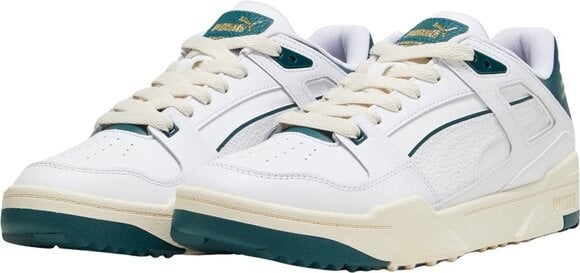 Pantofi de golf pentru bărbați Puma Slipstream G Spikeless Golf Shoes White 44,5 - 3