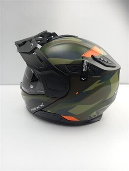Helm Nexx X.Vilijord Taiga Green/Orange MT S Helm (Zo goed als nieuw) - 5