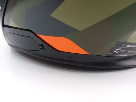 Helm Nexx X.Vilijord Taiga Green/Orange MT S Helm (Zo goed als nieuw) - 7