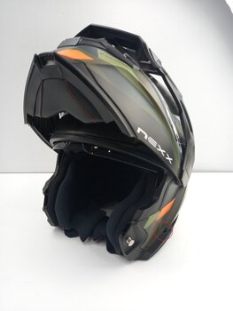Helmet Nexx X.Vilijord Taiga Green/Orange MT S Helmet (Pre-owned) - 4
