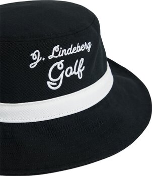 Hat J.Lindeberg Lukas Black Bucket Hat - 3
