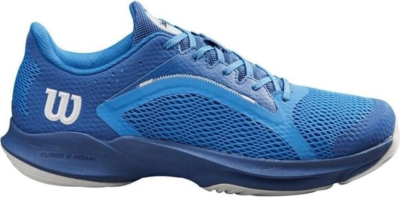 Calçado de ténis para homem Wilson Hurakn 2.0 Mens Padel Shoe French Blue/Deja Vu Blue/White 42 Calçado de ténis para homem - 2