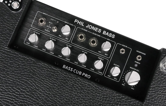 Malé basgitarové kombo Phil Jones Bass BG-120 Bass Cub Pro Black - 6