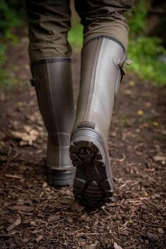 Visschoenen Fox Visschoenen Neoprene Lined Rubber Boots Camo/Khaki 44 - 7
