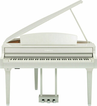 Piano digital Yamaha CLP 695GP Polished White Piano digital - 2