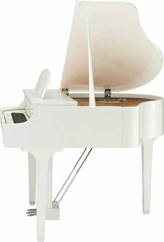 Digital Piano Yamaha CLP 695GP Polished White Digital Piano - 3