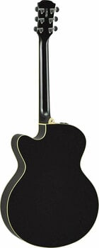 Jumbo elektro-akoestische gitaar Yamaha CPX600 BK Zwart - 2