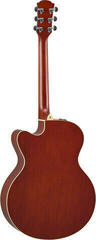 electro-acoustic guitar Yamaha CPX600 Root Beer electro-acoustic guitar - 1