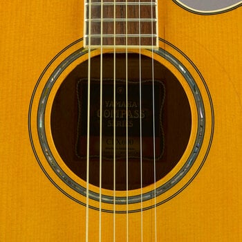 Jumbo elektro-akoestische gitaar Yamaha CPX600 Vintage Tint - 3
