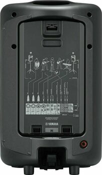 Prenosný ozvučovací PA systém Yamaha STAGEPAS600BT Prenosný ozvučovací PA systém - 2