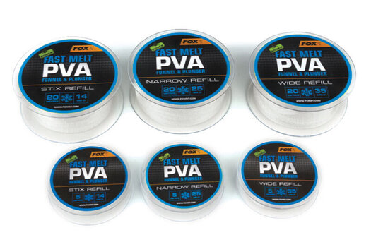 PVA-nät Fox Edges PVA Mesh Refill Fast Melt Wide 5 m 35 mm PVA-nät - 2