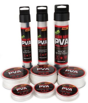 Rete in PVA Fox Edges PVA Mesh System Slow Melt Stix 7 m 14 mm Rete in PVA - 3