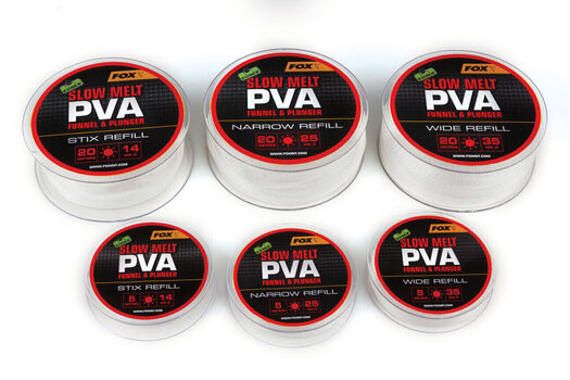 Plasă PVA Fox Edges PVA Mesh Refill Slow Melt Wide 5 m 35 mm Plasă PVA - 2