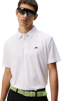 Polo košile J.Lindeberg Peat Regular Fit Polo White L Polo košile - 6