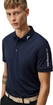 Πουκάμισα Πόλο J.Lindeberg Tour Tech Slim Fit Mens JL Navy S Πουκάμισα Πόλο - 5