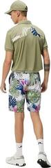 Polo majice J.Lindeberg KV Regular Fit Print Oil Green - 2
