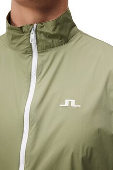 Jacket J.Lindeberg Ash Light Packable Jacket Oil Green M - 6