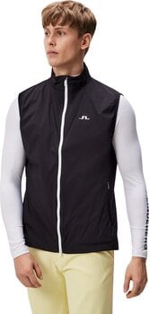 Chaleco J.Lindeberg Ash Light Packable Vest Black M Chaleco - 2