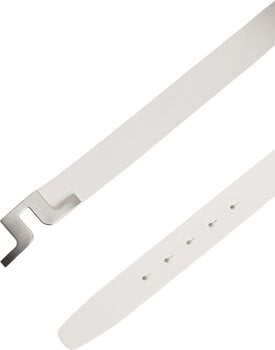 Opasok J.Lindeberg Bridger Leather Belt White 85 - 3