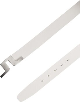 Belt J.Lindeberg Bridger Leather Belt White 90 - 3