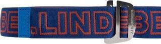 Curele J.Lindeberg Lennon Webbing Logo Nautical Blue - 1