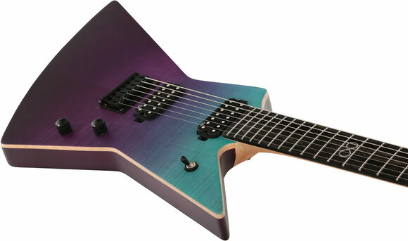 Guitarra elétrica de 7 cordas Chapman Guitars Ghost Fret 7 Pro Iris Sea - 6