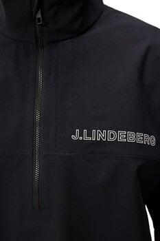 Waterproof Jacket J.Lindeberg Bridge Rain Shirt Black S - 6