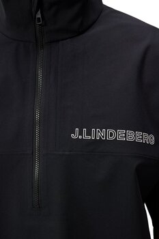 Waterproof Jacket J.Lindeberg Bridge Rain Shirt Black L - 6