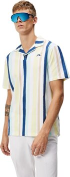 Polo Shirt J.Lindeberg Resort Shirt Print Wax Yellow XL - 2