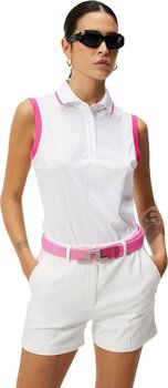 Polo Shirt J.Lindeberg Lila Sleeveless Top White XL - 2