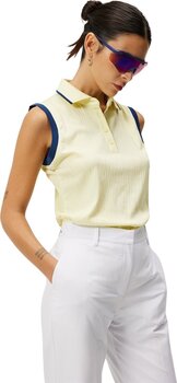 Polo Shirt J.Lindeberg Lila Sleeveless Top Wax Yellow M - 2