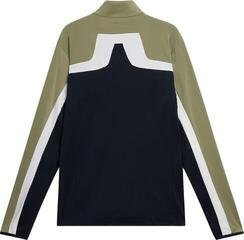 Tröja J.Lindeberg Jarvis Mid Layer JL Navy Green S Collegepaita - 1