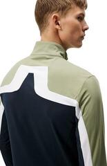 Tröja J.Lindeberg Jarvis Mid Layer JL Navy Green S Collegepaita - 5