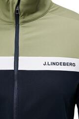 Tröja J.Lindeberg Jarvis Mid Layer JL Navy Green S Collegepaita - 6