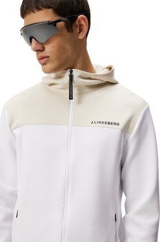 Jacket J.Lindeberg Jeff Hood White XL - 5