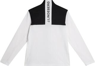 Mikina/Svetr J.Lindeberg Banks Mid Layer White M - 1