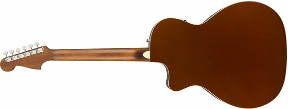 Jumbo elektro-akoestische gitaar Fender Newporter Player Rustic Copper - 2