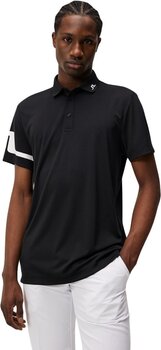 Риза за поло J.Lindeberg Heath Regular Fit Golf Polo Black S - 2