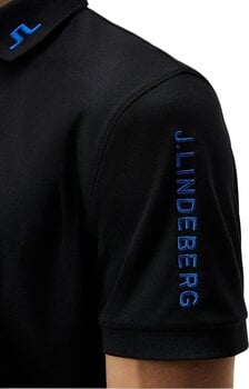Polo košeľa J.Lindeberg Tour Tech Reg Fit Mens Polo Black S - 6