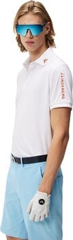 Риза за поло J.Lindeberg Tour Tech Reg Fit Mens Polo White L - 2