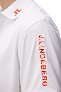 Tricou polo J.Lindeberg Tour Tech Reg Fit Mens Polo White XL - 6