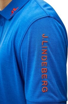 Polo Shirt J.Lindeberg Tour Tech Reg Fit Mens Polo Nautical Blue Melange 2XL Polo Shirt - 6