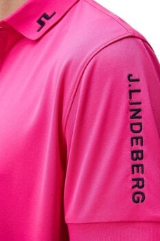 Camisa pólo J.Lindeberg Tour Tech Reg Fit Mens Polo Fuchsia Purple M - 6