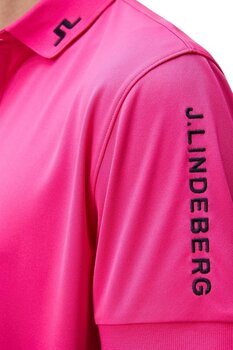 Риза за поло J.Lindeberg Tour Tech Reg Fit Mens Polo Fuchsia Purple L - 6