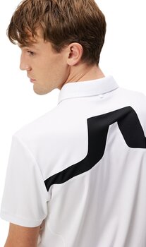 Риза за поло J.Lindeberg KV Regular Fit Polo White M - 7