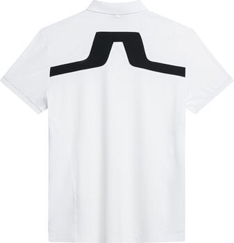 Camiseta polo J.Lindeberg KV Regular Fit Polo Blanco 2XL Camiseta polo - 2